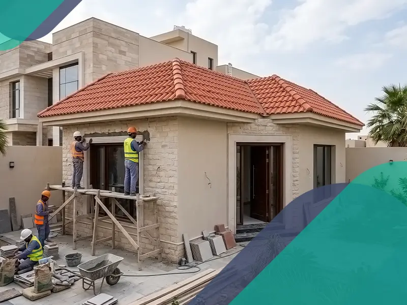 بناء مجالس وملاحق الرياض
