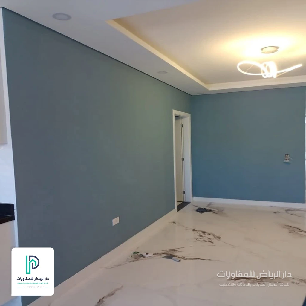 دهانات حوائط في حي الندى شمال الرياض