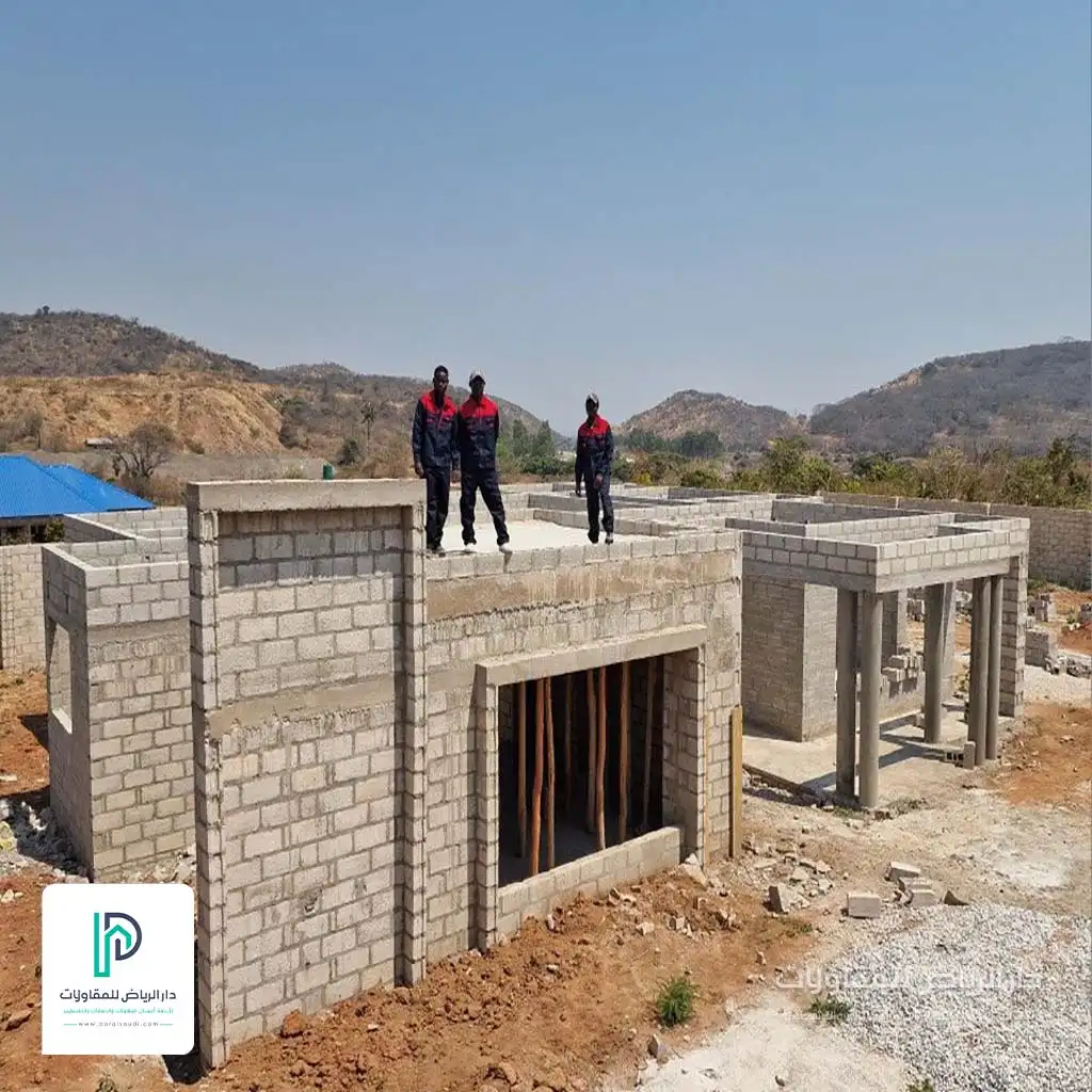 بناء توسعات حي الندى في شمال الرياض