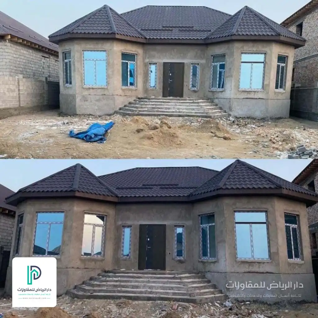 تصميم ملاحق خارجية حي هيت الرياض