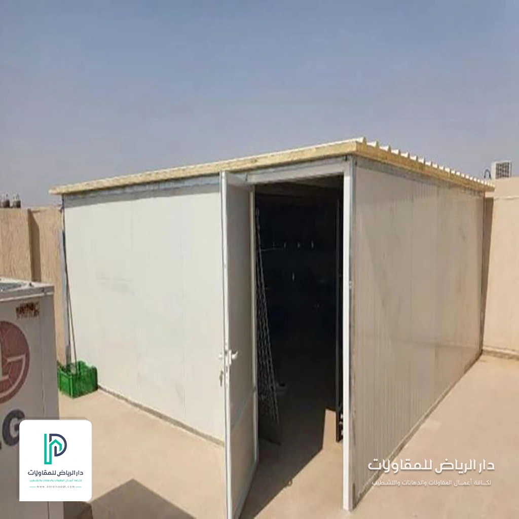 تركيب غرف ساندوتش بانل حي الربيع شمال الرياض