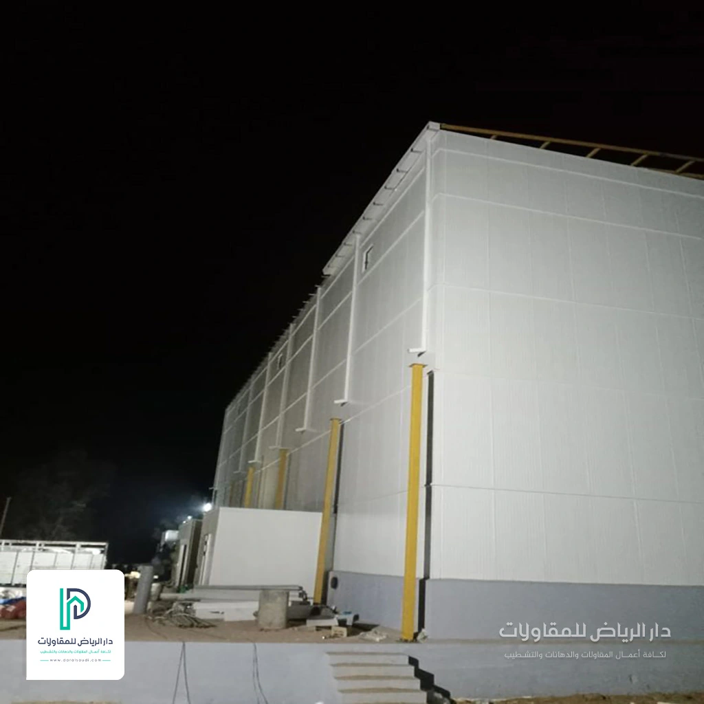 بناء ساندوتش بانل حي وادي لبن بالرياض