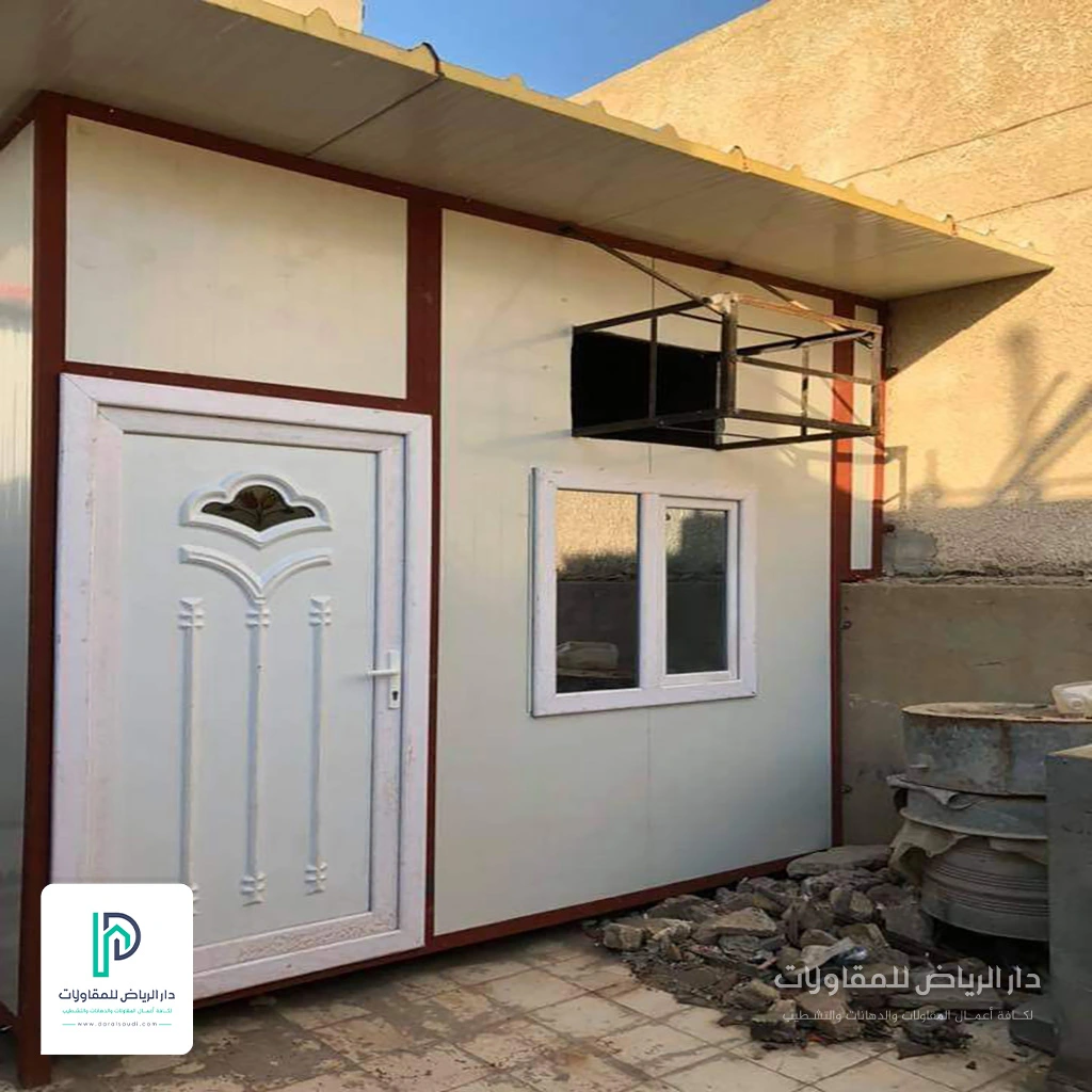 غرفة سائق ساندوتش بانل حي النخيل شمال الرياض